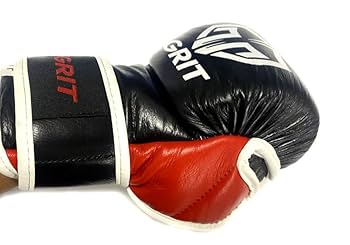 Amazon | GRIT SOFT CUSHION SAFETY MMA GLOVE 2106 BK/RED 赤